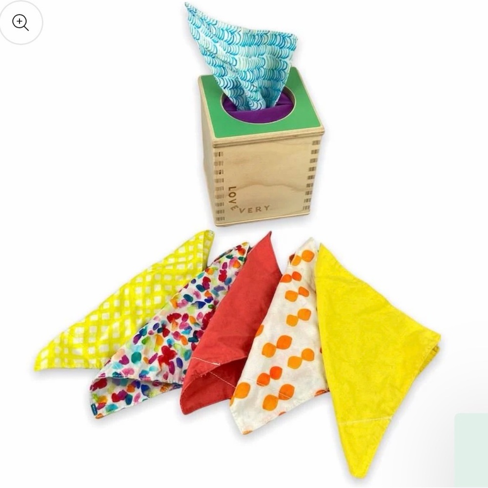 Lovevery Magic Tissue Box The Senser Play Kit Months 5-6 Gently Used